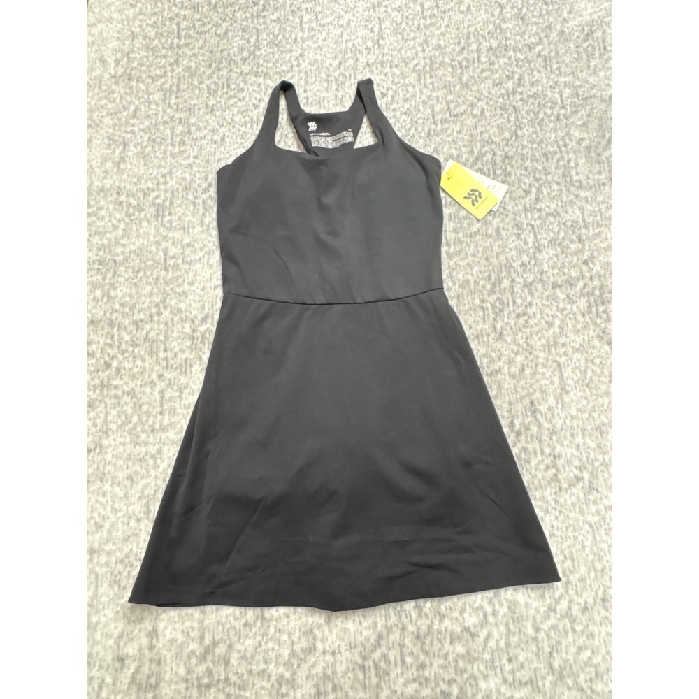 All In Motion Womens Knit Halter Dress Black XS Activewear 214 09 0672 NWT